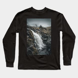 'Quiet Gaze', Loup of Fintry, Stirlingshire. Long Sleeve T-Shirt